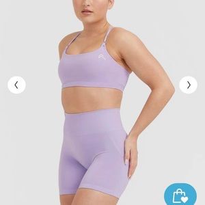 NEW Oner Active EVERYDAY CROSS OVER BRALETTE Wisteria Purple S or M